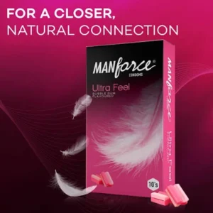 Manforce Ultra Feel Bubblegum Condoms - 10s