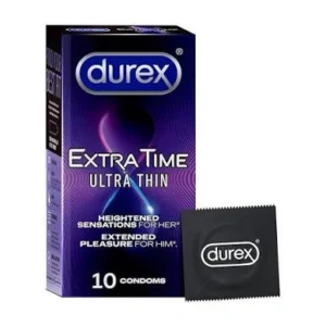 Durex Extra Time Condoms - 10s