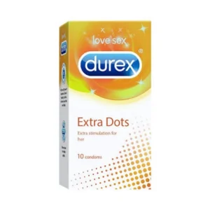 Durex Extra Dots Condoms - 10s