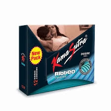 KamaSutra Ribbed Condoms - 10s
