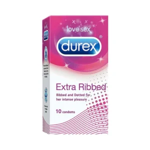 Extra Ribbed Pleasure Condoms - 10s