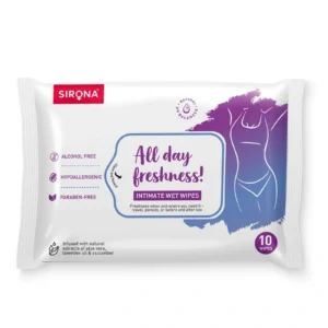 Sirona Intimate Hygiene Wipes - 10s